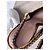Gucci Sandali Stiletto in Velluto Marrone con Catena - vista 7