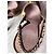 Gucci Sandali Stiletto in Velluto Marrone con Catena - vista 8