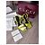 Gucci Sandali con tacco in vernice giallo neon - vista 2