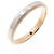 Autre Marque Vendome Au750 Pink Gold Platinum Ring Golden
