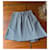 Falda cruzada Maje Blanco Azul Gris  - vista 10