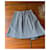 Falda cruzada Maje Blanco Azul Gris  - vista 9