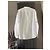 The Kooples Camicia bianca con colletto mao e bottoni a teschio Bianco - vista 7