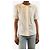 Autre Marque Top de algodón blanco transparente - talla UK 6 - vista 3