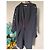 Vestido Sandro azul marinho abotoado Preto - vista 2