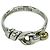 Tiffany & Co Tiffany Hook & Eye Love Knot Ring Silber Golden