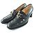 Hermès Hermes Leder-Loafer Schwarz