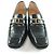 Hermès Hermes Leder-Loafer Schwarz - Ansicht 4