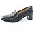 Hermès Hermes Leder-Loafer Schwarz - Ansicht 5