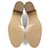 Hermès Hermes Elysee Leder Pumps Silber Weiß Beige - Ansicht 8