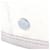Hermès Basco in cotone denim Hermes Saint Honor Serie Button Beige  - vista 7