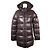 Autre Marque Chaqueta de plumón de nylon Kappa de DUVETICA Castaño Marrón oscuro