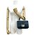 Céline Borsa in pelle di vitello Celine Blu - vista 3