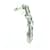 Timeless Orecchini Chanel COCO Mark Bijou Argento  - vista 5