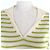 Top in seta lavorata a maglia Christian Dior Bianco - vista 4