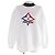 Sudadera de algodón Louis Vuitton LV Snowflake Blanco