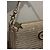 Borsa a mano Dior Beauty tessuto glitterato oro D'oro - vista 3