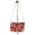 Autre Marque SARAH's BAG Borsa di perle rossa Rosso - vista 2