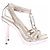 Versace Sandali con tacco dorati D'oro - vista 2