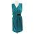 Emanuel Ungaro Seidenkleid Blau Größe 40