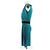 Emanuel Ungaro Seidenkleid Blau Größe 40 - Ansicht 4