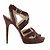 Jimmy Choo Sandali con tacco marroni Marrone - vista 2