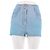 Short jeans azul Chanel