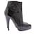 Barbara Bui Bottines noires python  - vue 5
