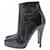 Barbara Bui Bottines noires python  - vue 7