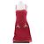 Vestido Moschino de algodón rojo Talla 36 Roja