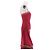 Vestido Moschino de algodón rojo Talla 36 Roja - vista 4
