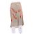 Falda floral Roberto Cavalli beige de viscosa - vista 2