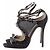 Jimmy Choo Sandali con tacco neri Nero - vista 7