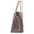 Louis Vuitton Neverfull aus beschichtetem Canvas Braun - Ansicht 3