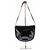 Salvatore Ferragamo Pochette in vernice nera Nero - vista 6