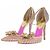 Dsquared2 Tacchi dorati con glitter D'oro