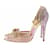 Dsquared2 Tacchi dorati con glitter D'oro - vista 3