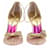 Dsquared2 Tacchi dorati con glitter D'oro - vista 4