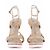 Herve Leger Sandali con tacco dorati D'oro - vista 5