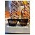 Autre Marque Retrosuperfuture Francis Flat Top Sonnenbrille - Schwarz/Gold Golden - Ansicht 4