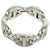 Hermès Hermes Chaine d'Ancre Enchainée Ring Silber