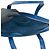 Borsa Louis Vuitton Vintage Saint Jacques in pelle Epi Blu - vista 9