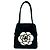Chanel Camellia Leder Semi-Shoulder Bag Schwarz