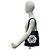Chanel Camellia Leder Semi-Shoulder Bag Schwarz - Ansicht 2