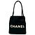 Chanel Camellia Leder Semi-Shoulder Bag Schwarz - Ansicht 3