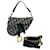 Sac Saddle bleu marine Christian Dior  - vue 1