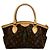 Bolso Louis Vuitton Tivoli PM Monogram Castaño - vista 3