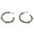 Tiffany & Co Orecchini a cerchio Tiffany Vintage Bamboo Argento - vista 7