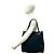 Borsa Tote GUCCI GG Canvas Leather Nero - vista 2