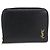 Cartera bi-fold para mujer Saint Laurent Negro